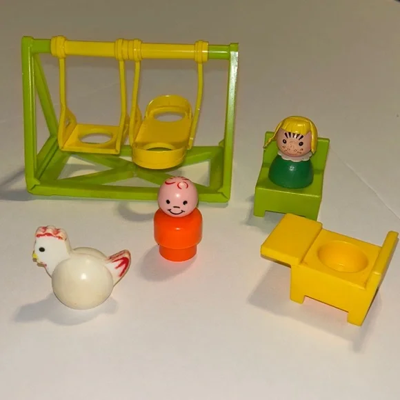Fisher-Price Toys Vintage Fisher Price Little People Figures